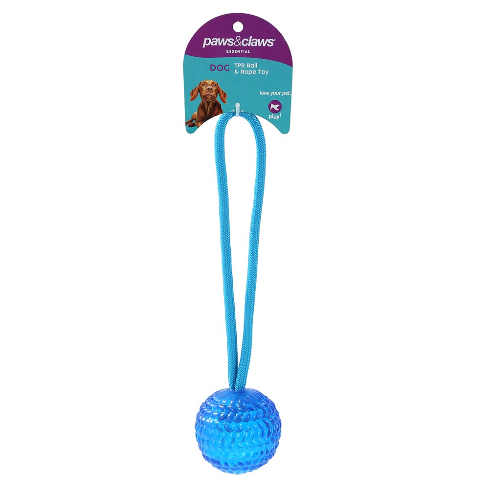 Tpr Ball & Rope Toy