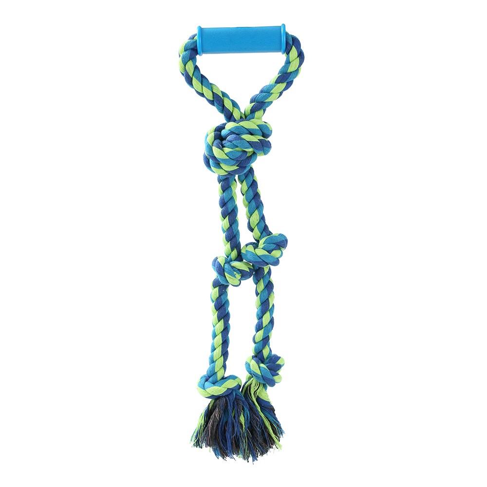 Twin Knotted Rope Tugger Toy