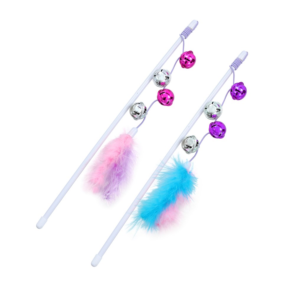 Play Wand Cat Toy With Bells