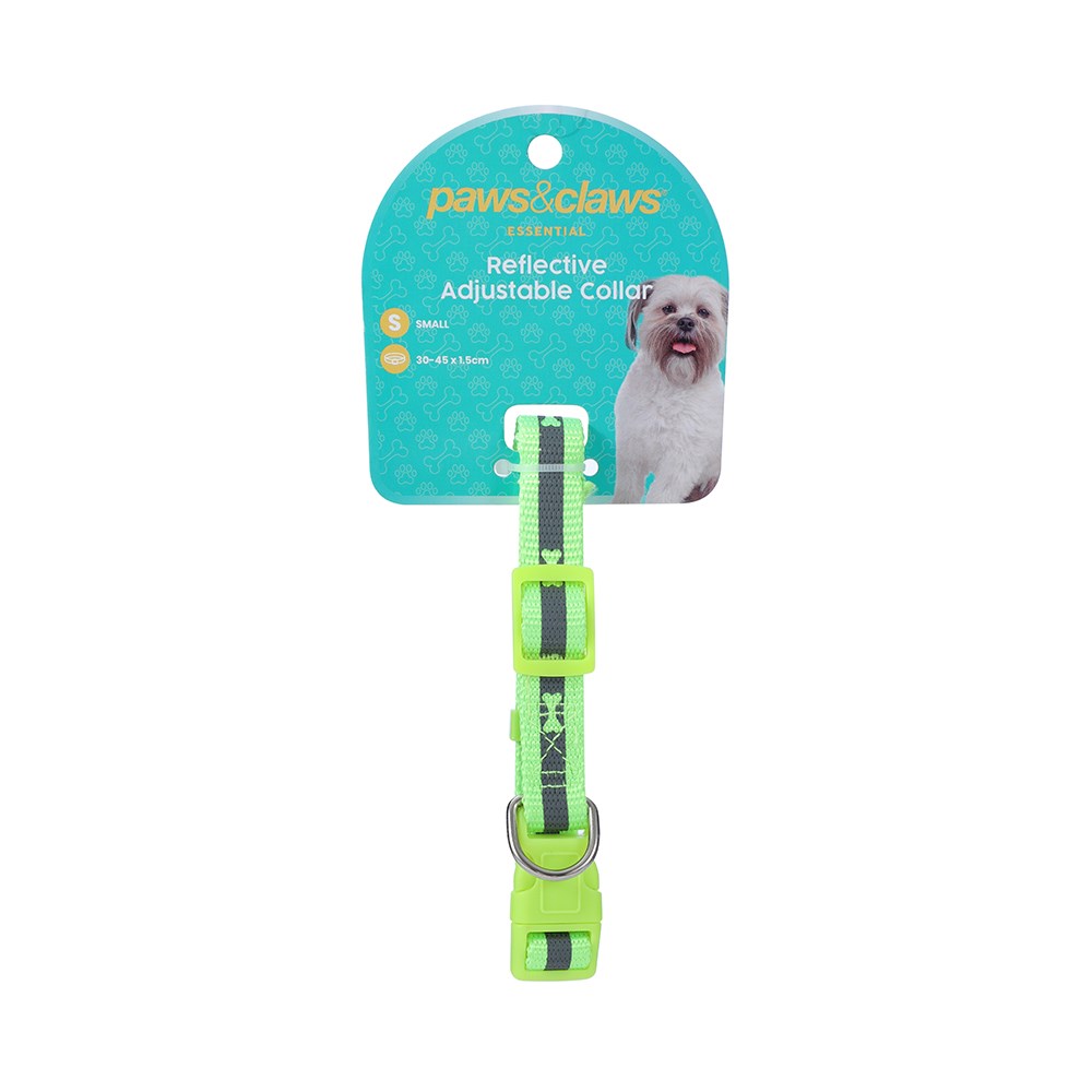 Reflective Collar W/ Bone