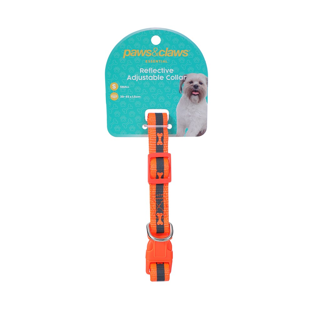 Reflective Collar W/ Bone