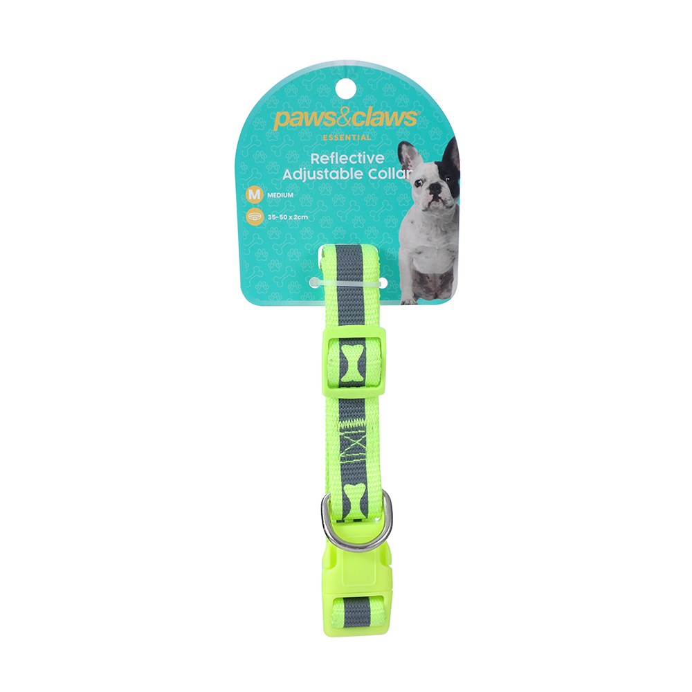 Reflective Collar W/ Bone