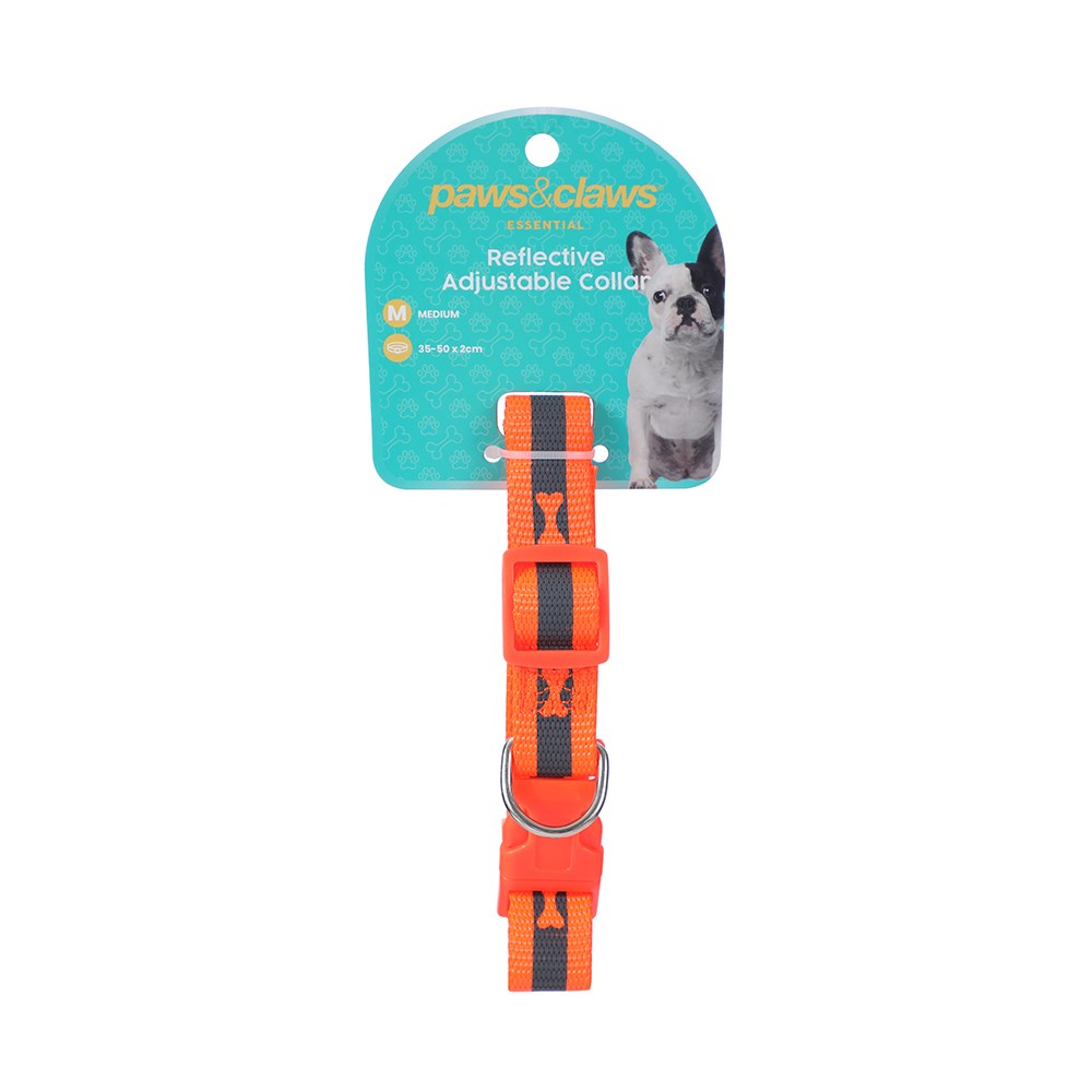 Reflective Collar W/ Bone