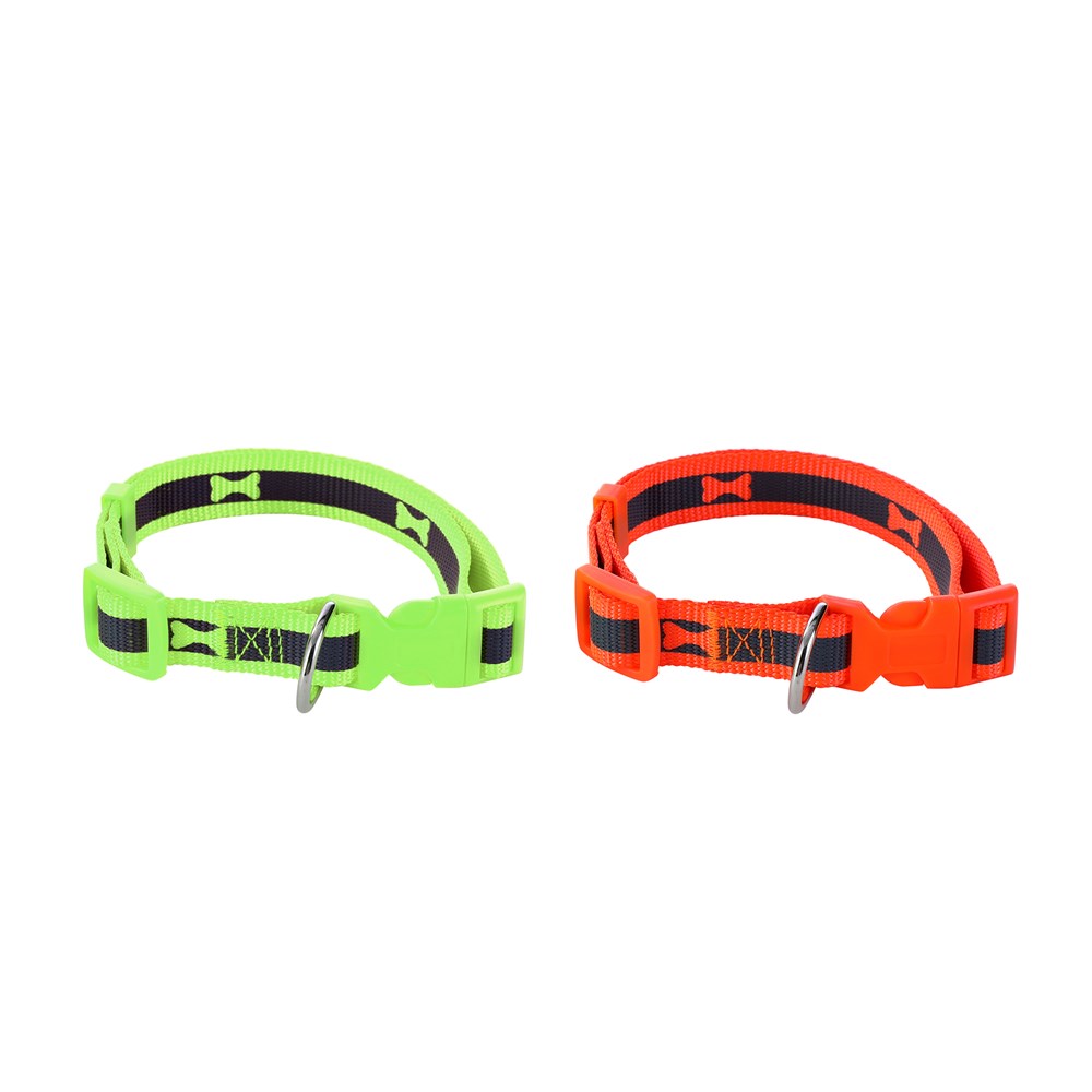 Reflective Collar W/ Bone
