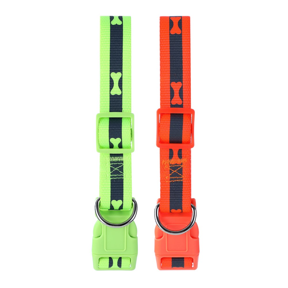 Reflective Collar W/ Bone
