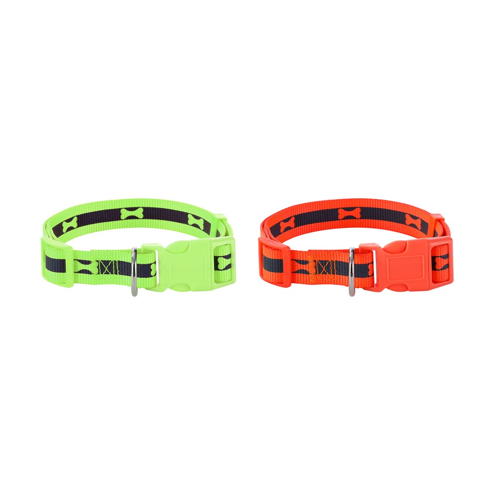Reflective Collar W/ Bone