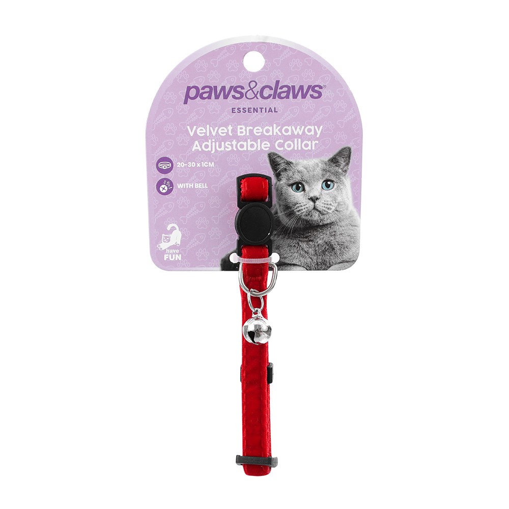 Velvet Breakaway Cat Collar