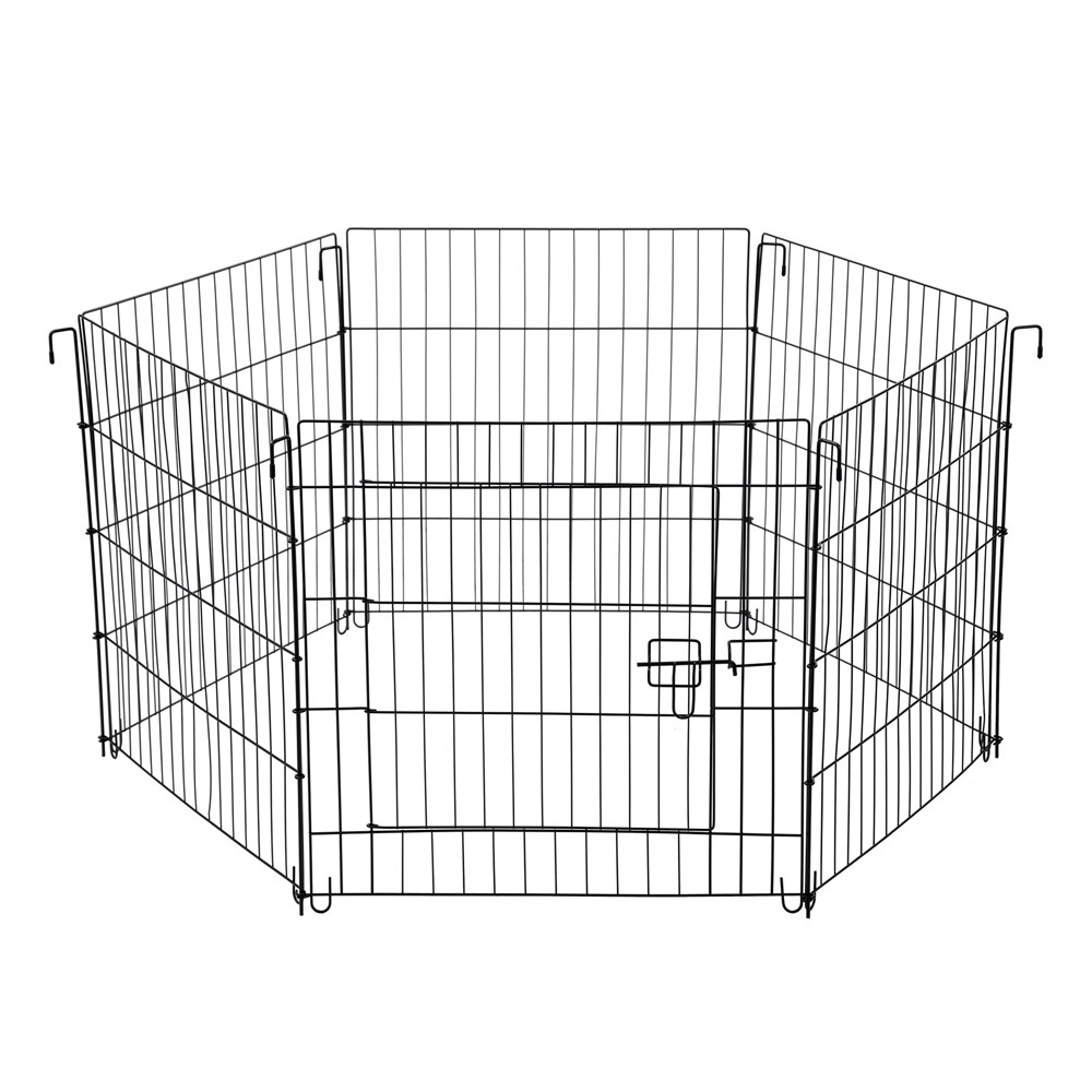 Pet Play Pen 6 Sided Med