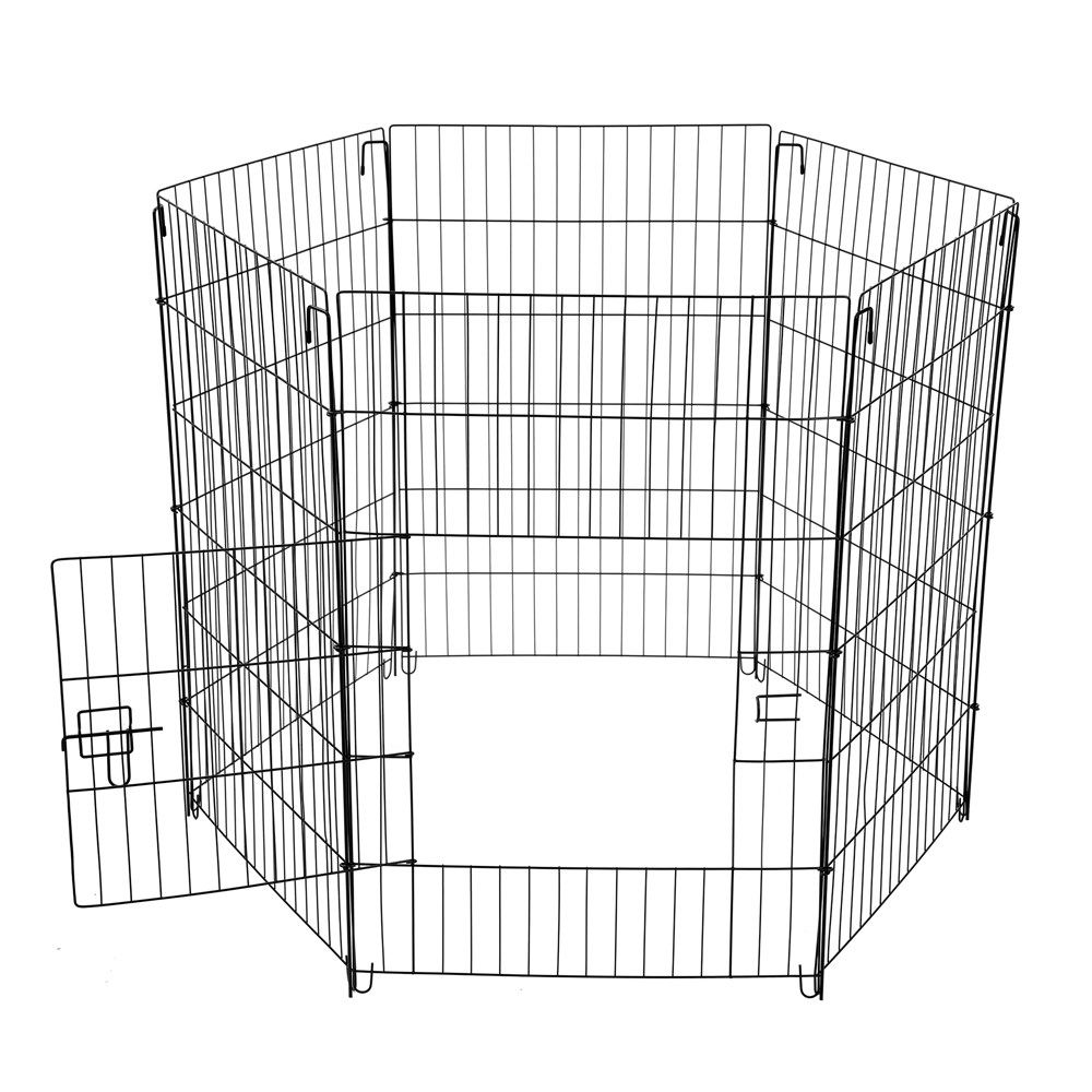 Pet Play Pen 6 Sided Lge