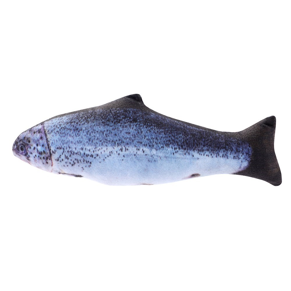 Real Fish Printed Cat Toy