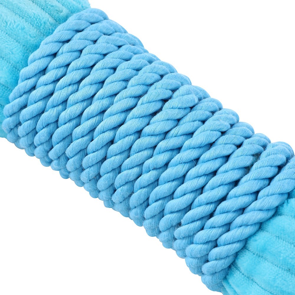 Roped-Up Plush Bone Aqua