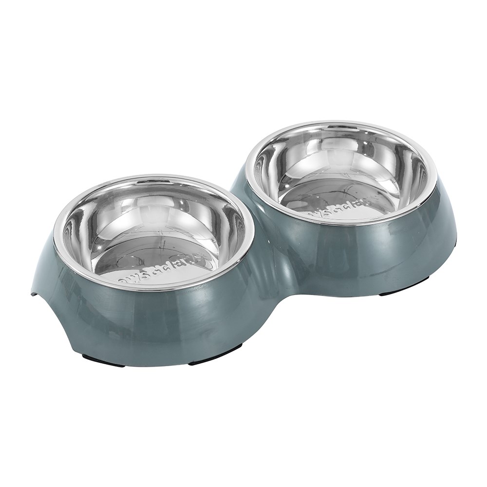 Melamine Double Pet Bowl