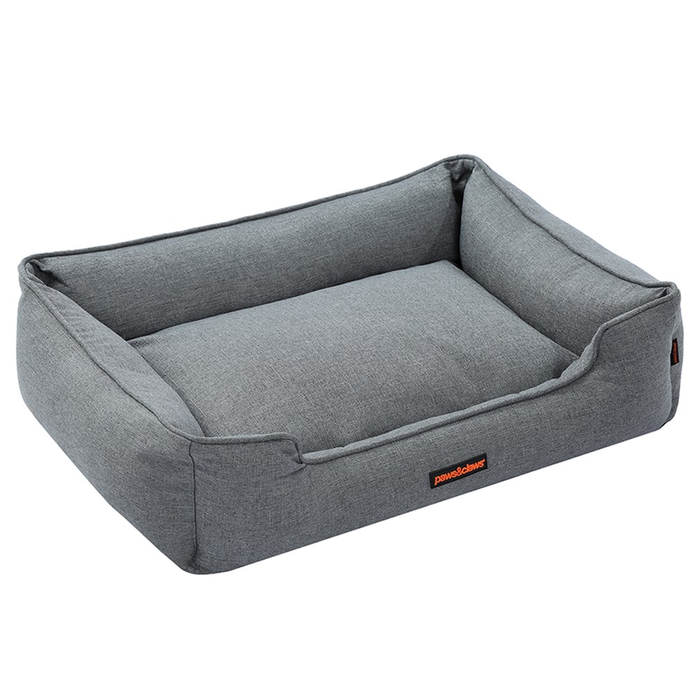 Pia Walled Pet Bed Lge Grey