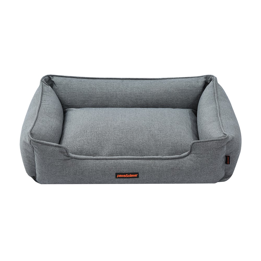 Pia Walled Pet Bed Lge Grey