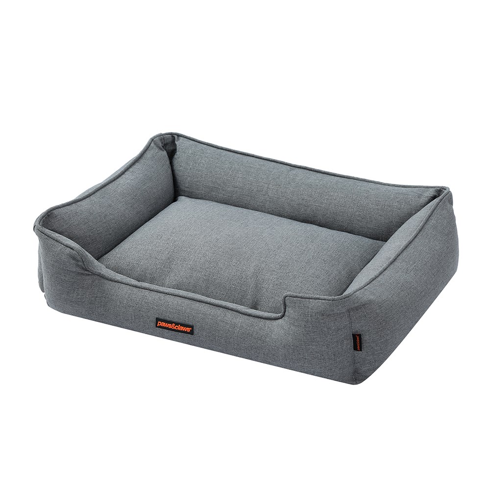 Pia Walled Pet Bed Lge Grey
