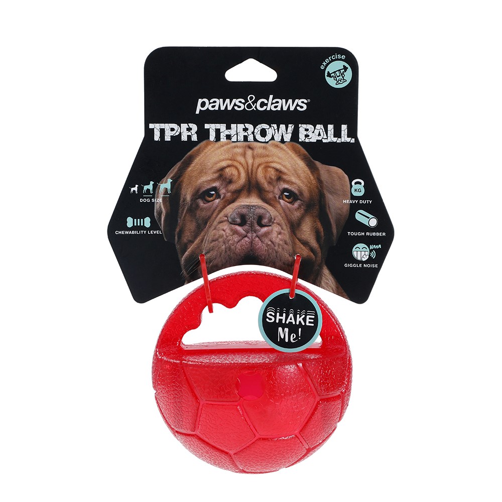 Tpr Giggle Throw Ball Red