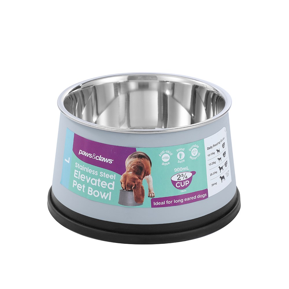 Elevated Pet Bowl S/Steel